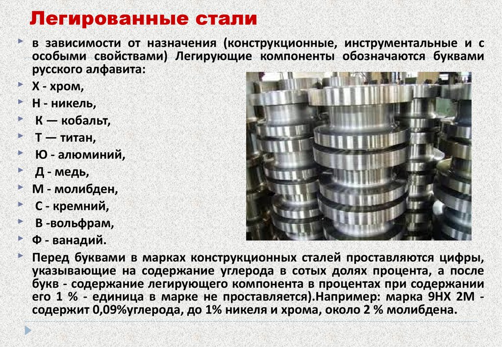 В чем сущность легирования стали