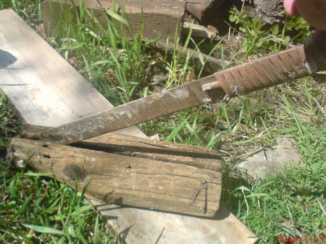 Мини-ножовка по металлу из стальной проволоки