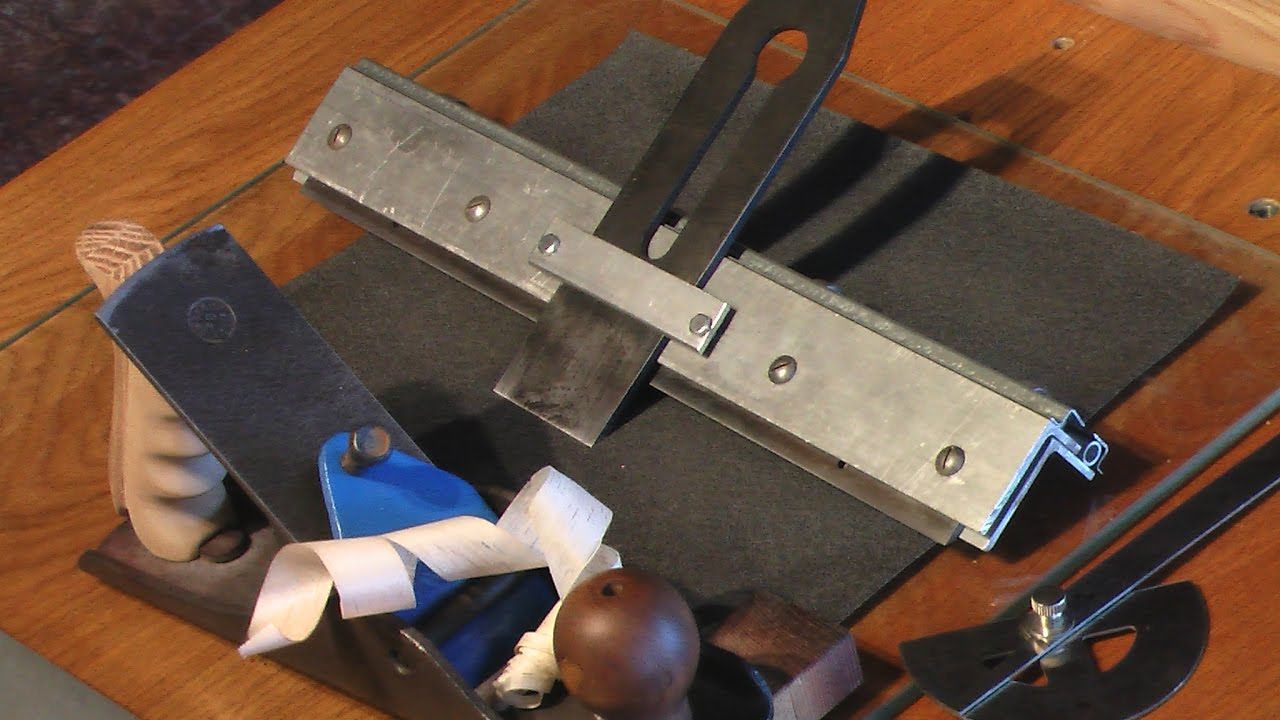 Регулировка, заточка и установка ножей для электрорубанка