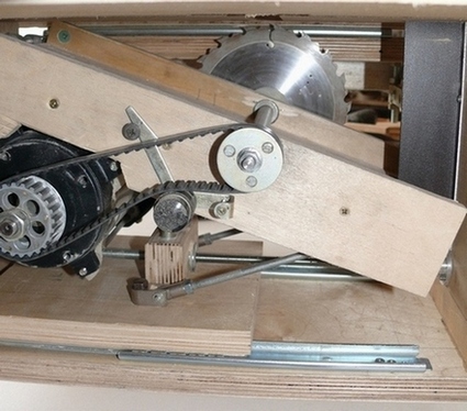 Циркулярка из мотора от стиральной машины