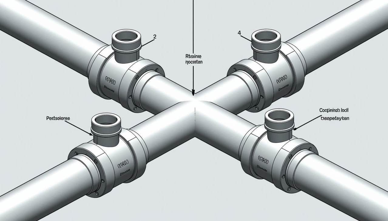 Тройник равнопроходной