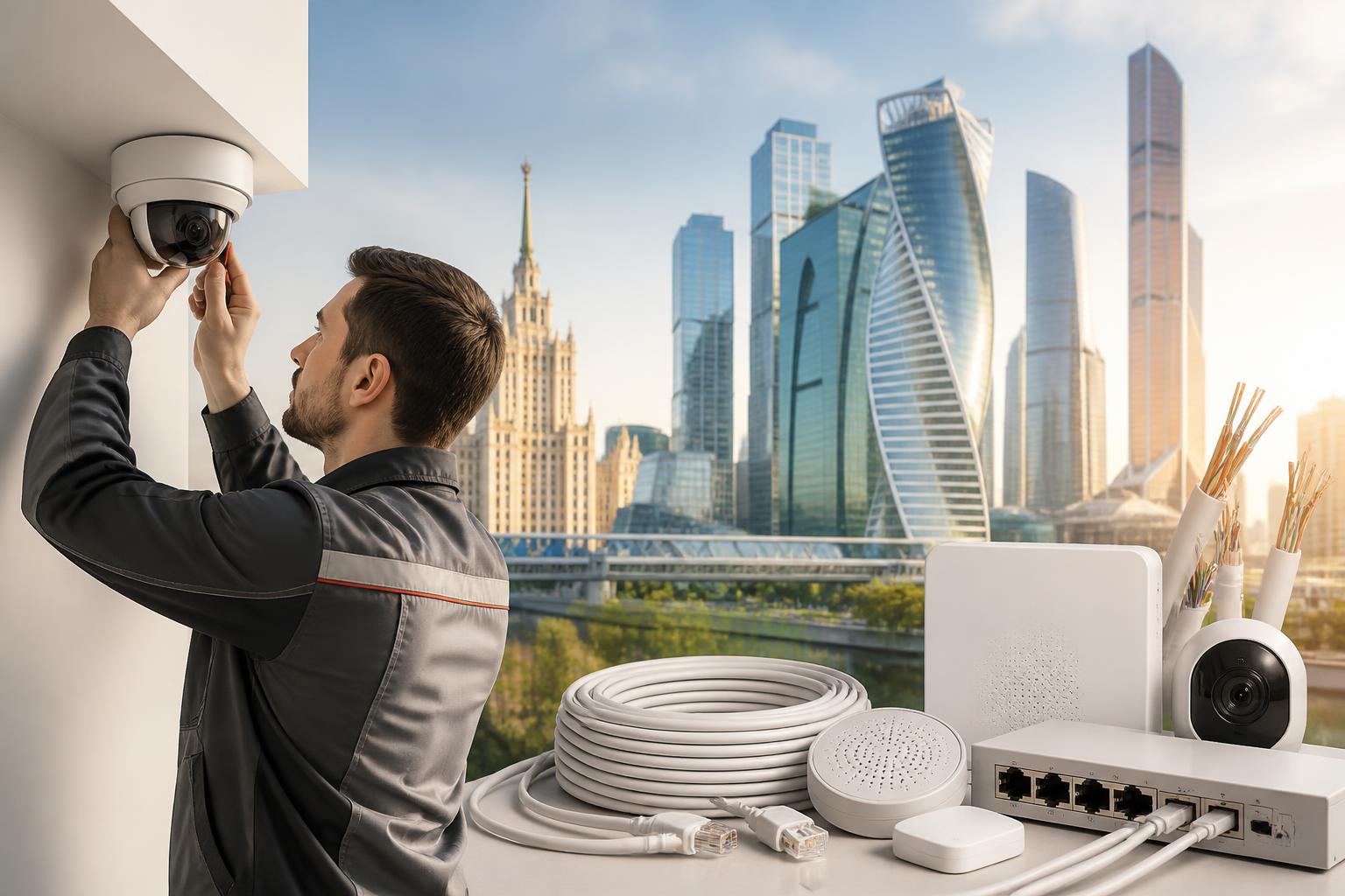 Слаботочные работы в Москве и Московской области
