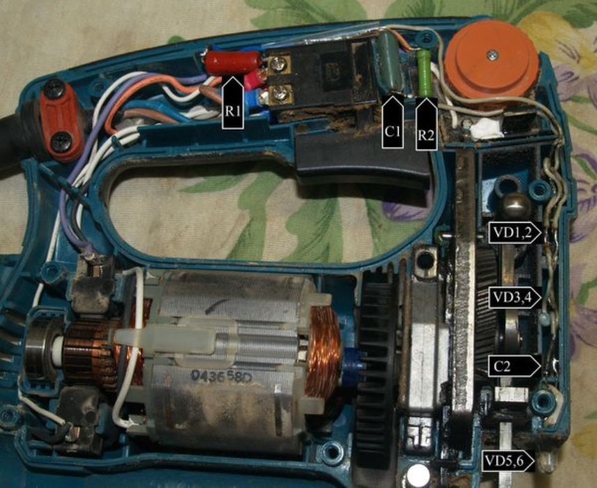 Ремонт электрического лобзика wbr ss-1030 своими руками