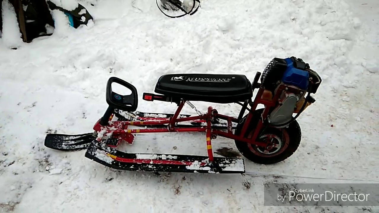 Как из бензопилы сделать снегоход – выбор двигателя, подготовка и пошаговая сборка