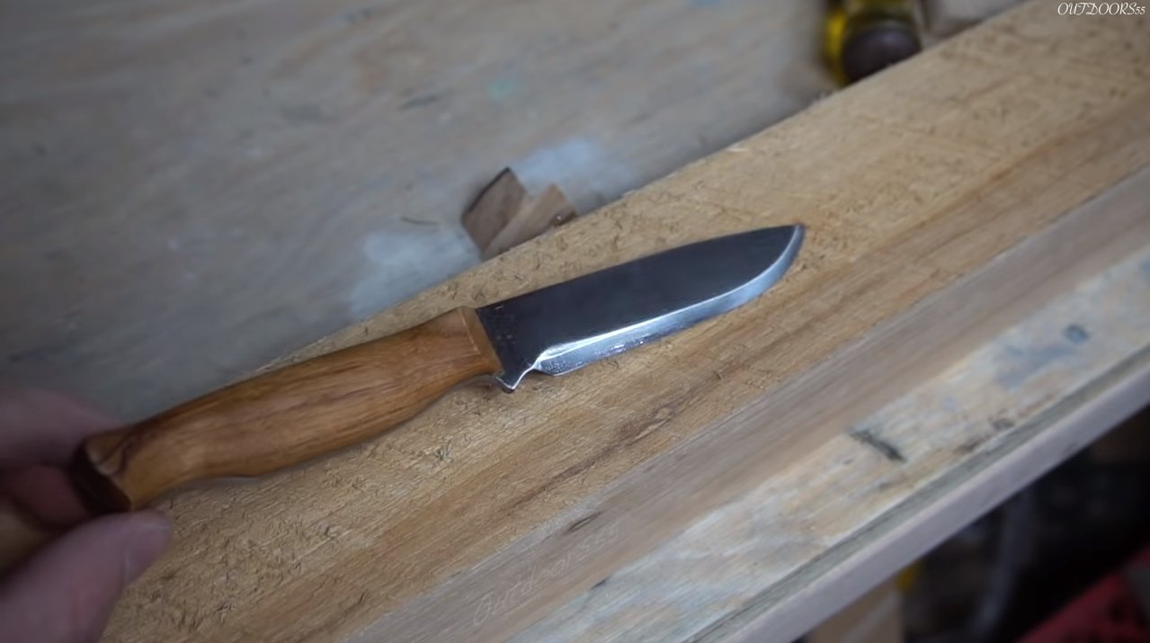 Изготовление ножа из напильника: как сделать клинок своими руками