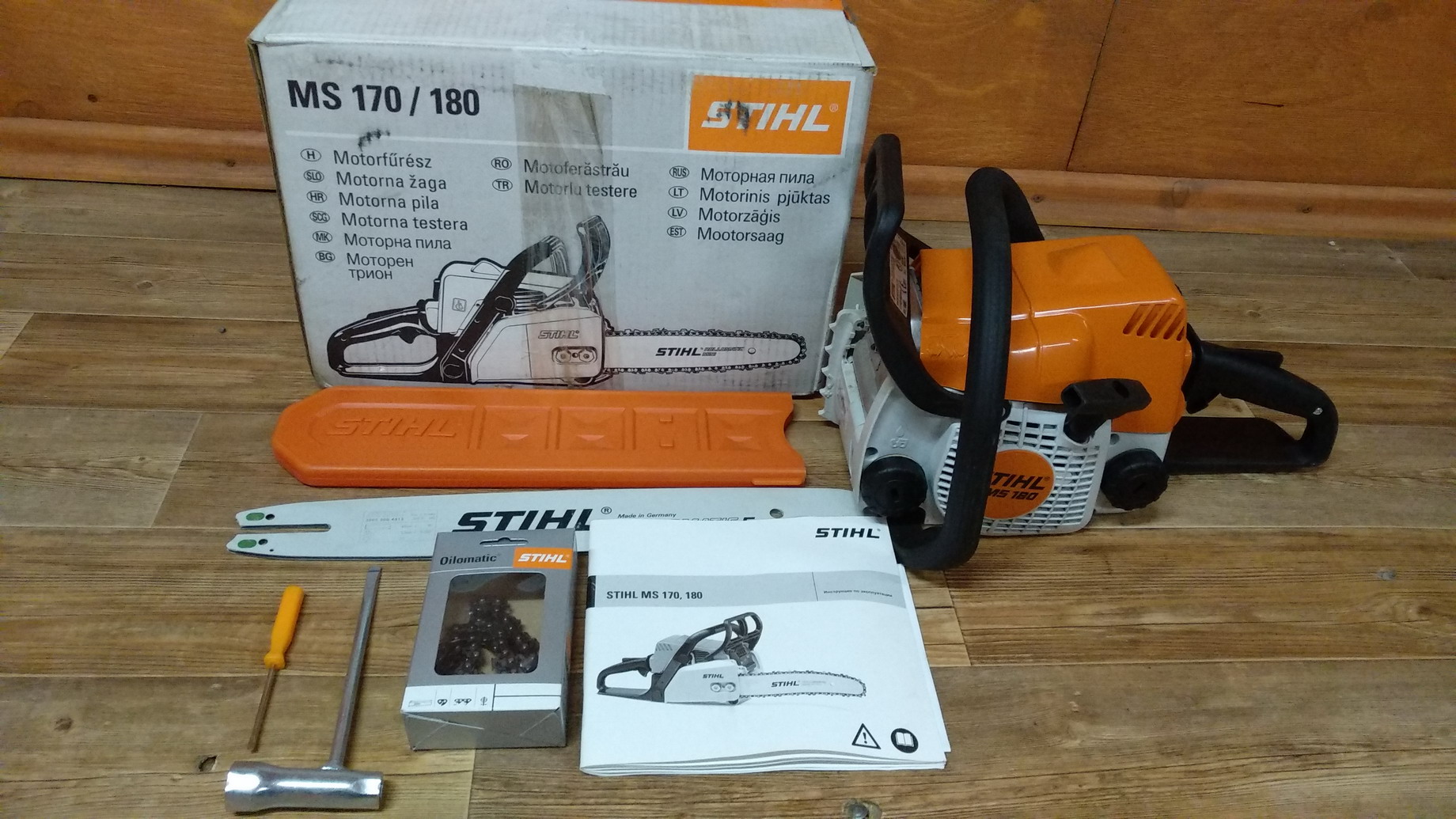 Бензопила stihl ms 170: отзывы :: syl.ru