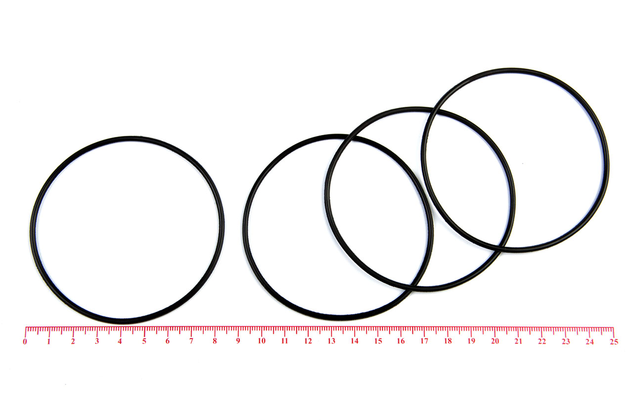 Размеры резиновых уплотнительных колец круглого сечения