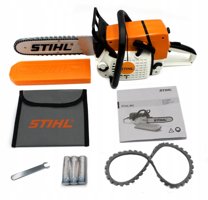 Игрушечная бензопила stihl: обзор игрушки для детей