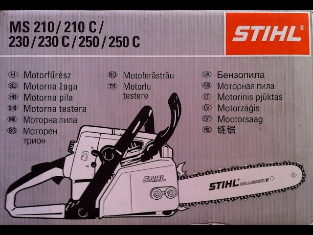 Бензопила stihl ms 250 - почему лучшая в своем классе, а также технические характеристики, неисправности и ремонт, расход топлива в час и как правильно обкатать