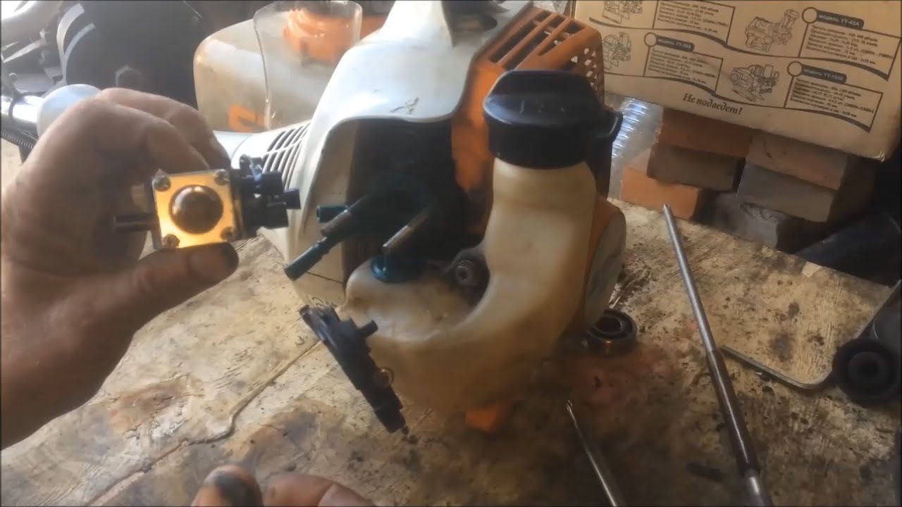 Косилка штиль фс-38 и 55 (stihl fs) - инструкция по эксплуатации, ремонт своими руками, как снять катушку с триммера и завести бензокосу