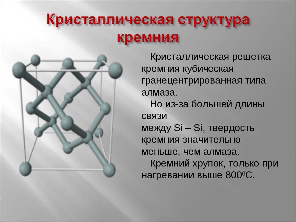 Оксид кремния ️ особенности строения решетки, формула вещества