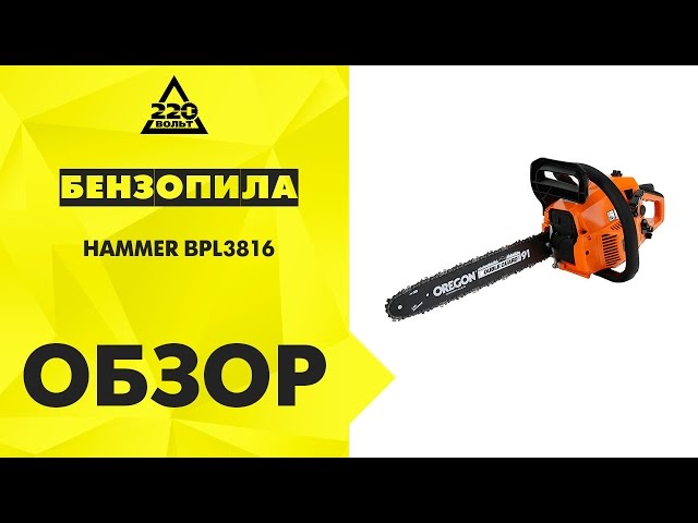 Бензопилы hammer: обзор популярных моделей, отзывы