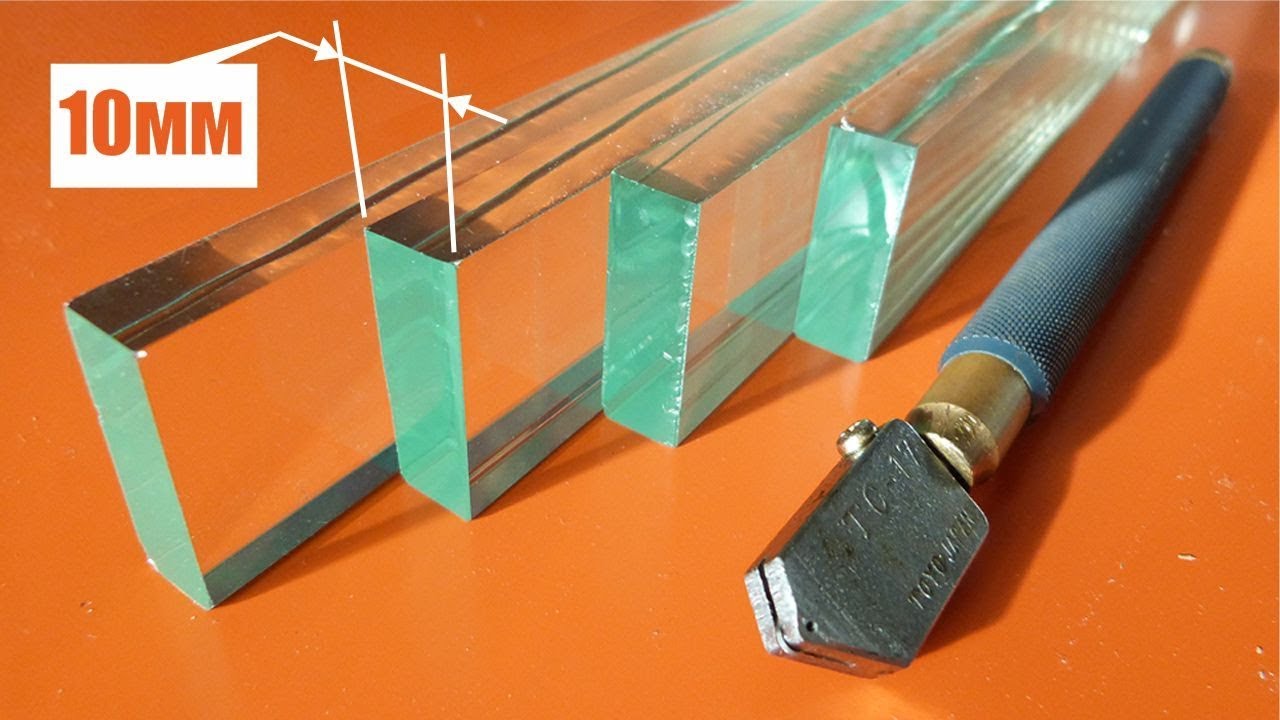 Как разрезать рифленое стекло в домашних условиях
