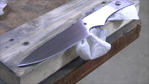 Как сделать нож из пилы своими руками