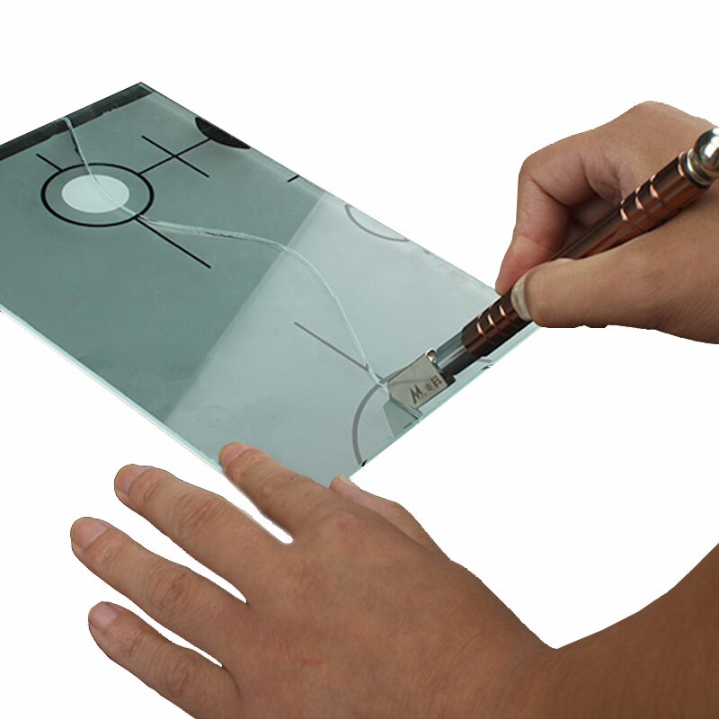 Как резать стекло при помощи стеклореза и без него