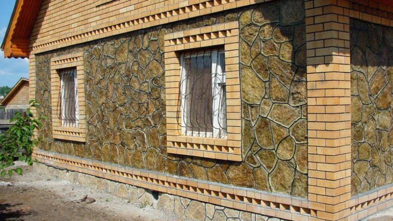 Облицовочный камень для фасада натуральный - панели для внешней отделки