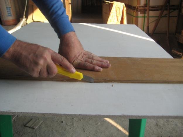 Как распилить цементно-стружечную плиту в домашних условиях