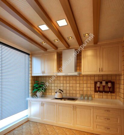 Потолок на кухне (30 фото в интерьере): 10 вариантов отделки, обзор лучших идей и материалов