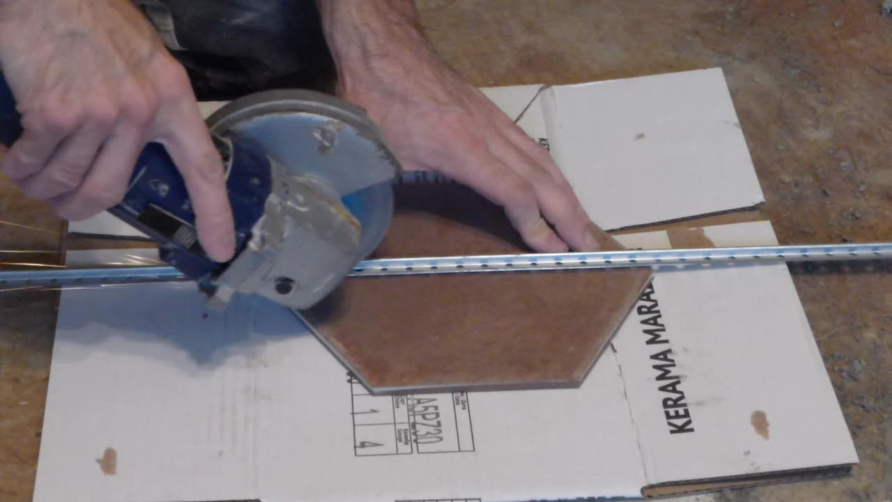 Как отрезать керамическую плитку без сколов