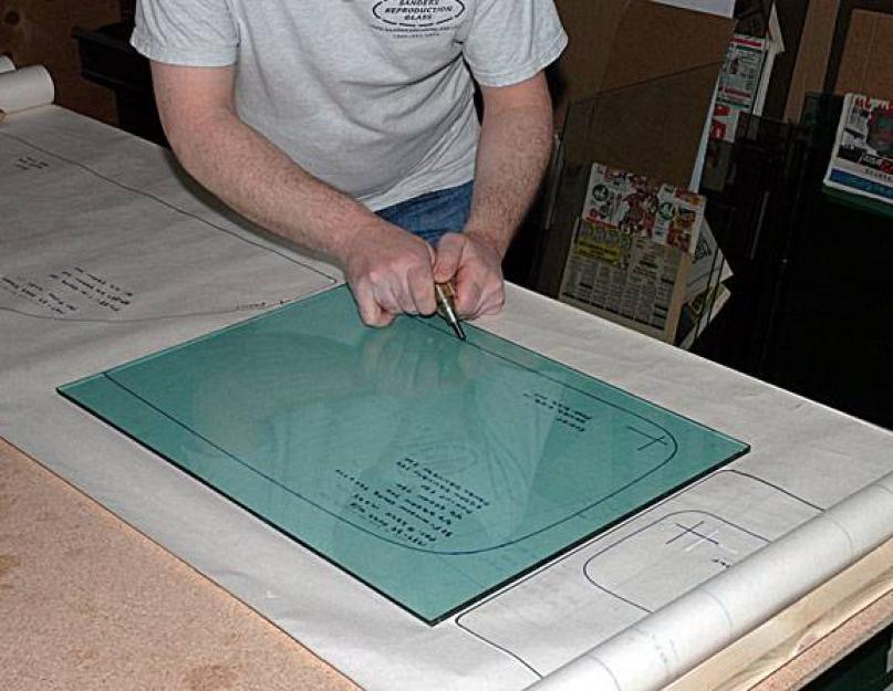 Как просто резать стекло в домашних условиях своими руками стеклорезом | дизайн и ремонт квартир своими руками