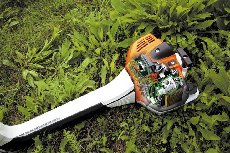 Триммер газонный (садовый): как снять головку заменить леску установить кусторез - zetsila