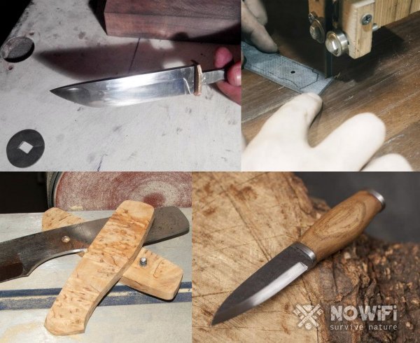 Нож из напильника: как сделать красивый и надежный инструмент