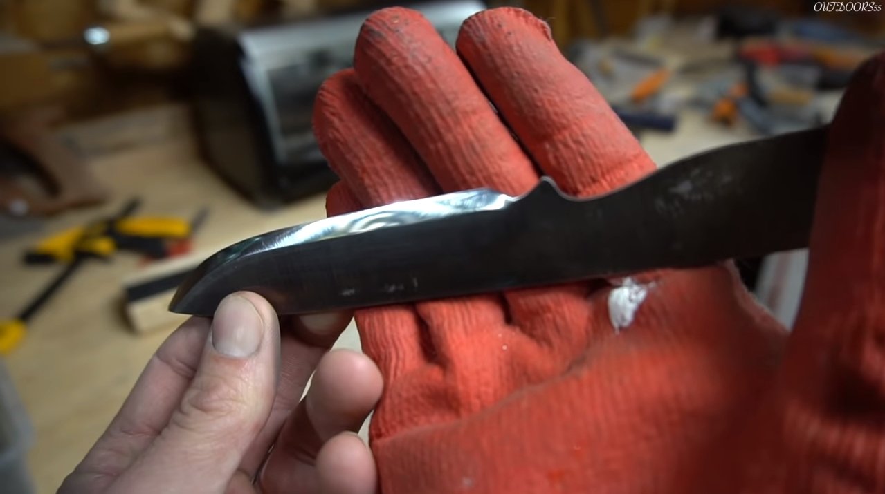 Как сделать нож из напильника?