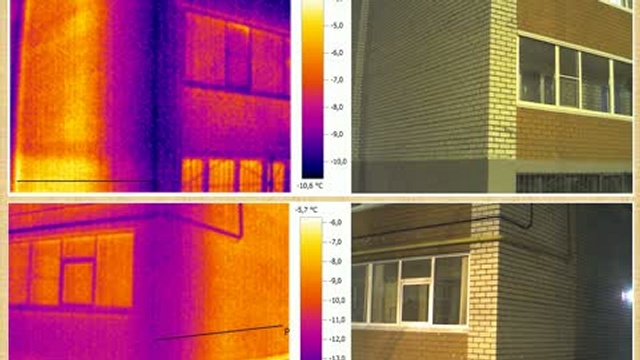 Тепловизоры и особенности определения теплопотери зданий