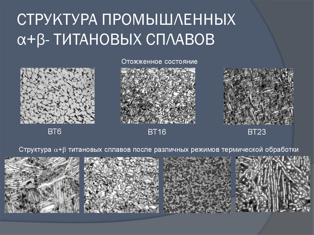 Титановые сплавы: обработка, свойства, применение, марки