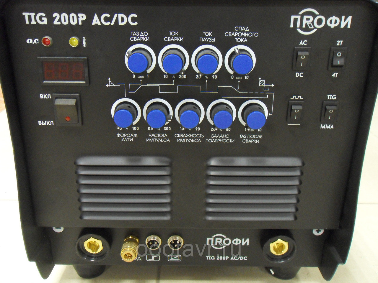 Varteg tig 200 ac dc pulse схема