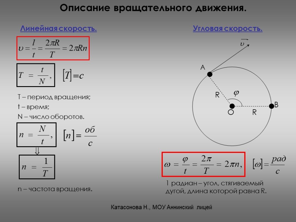 Расчёт перемещения, скорости и ускорения поршня