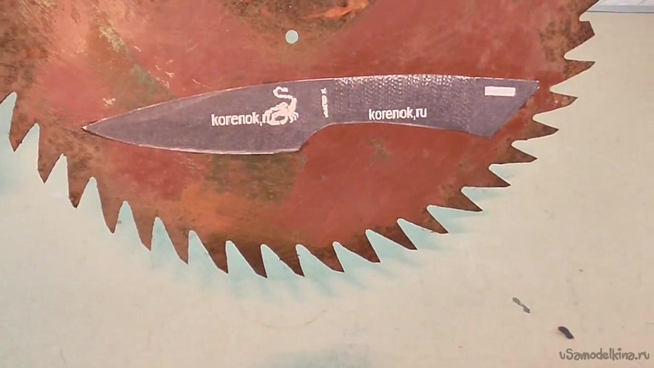 Нож из пилы по металлу своими руками: особенности изготовления. самодельные ножи из обыкновенной пилы нож из дисковой пилы