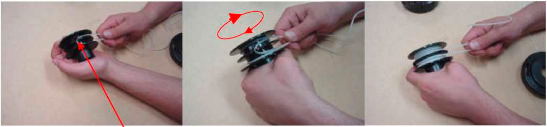 Как намотать леску на катушку электротриммера • evdiral.ru